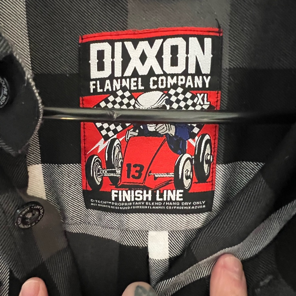Dixxon “Finish Line” men’s Flannel